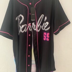 Black and Pink Graphic T-Shirt